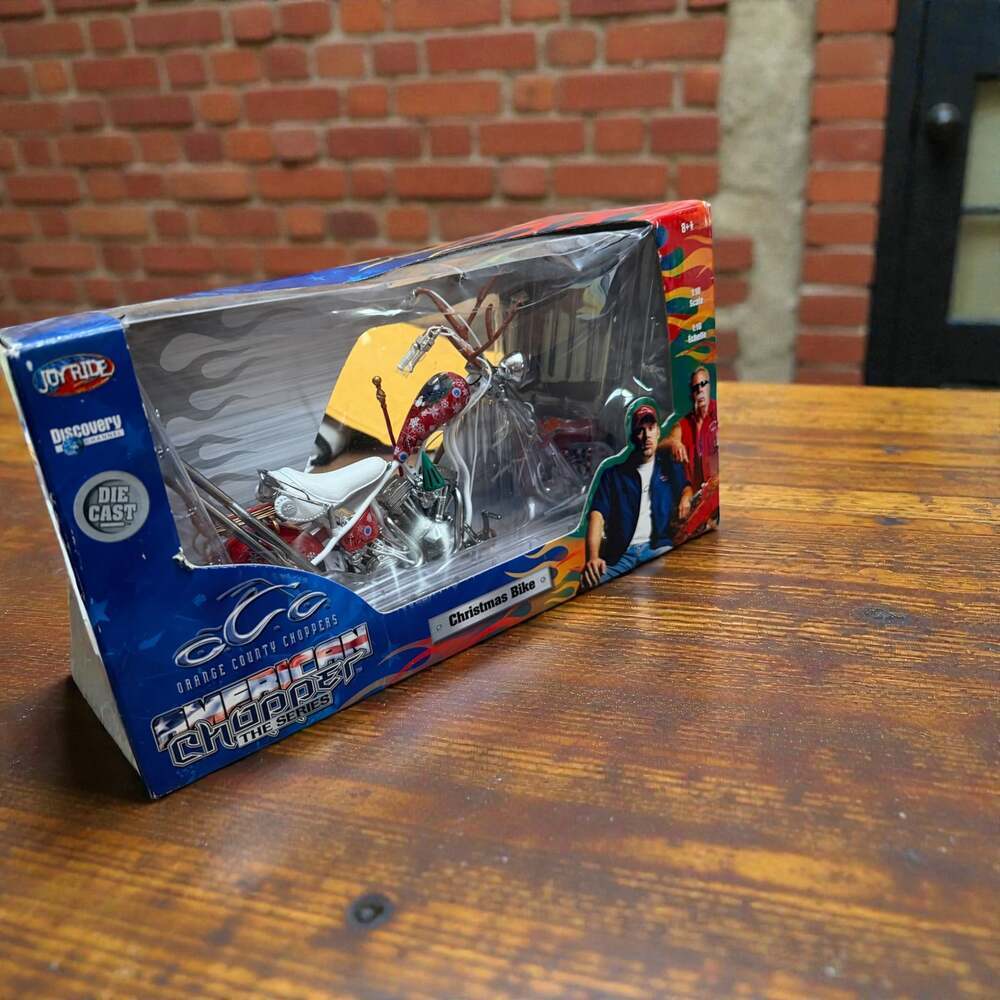 American Chopper OCC Christmas Bike Diecast Y2K Discovery Channel